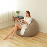 Bean Bag Chairs for Adults, Inflatable Lounge Chair, Blow up Folding Portable Inflatable Couch Lazy V1192-AZ-W-20941