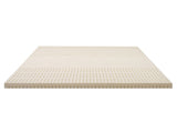 Giselle Bedding Latex Mattress Topper, 7.5cm Thick 7-Zone Pressure Relief Bed Pad with Washable TOPPER-LT-K-75