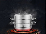 Zhang Xiao Quan 28cm 3-Tier Steamer V28-ELEZXQSTEAMERPOT