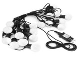 Waterproof G50 Bulb Light 10M 20LED String Light for Outdoor Festive Decor Warm White V1294-YM0901-3119210090311