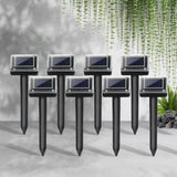 Gardeon Solar Snake Repeller 8X Multi Pulse Ultrasonic Powered Pest Repellent SR-SNAKE-BRI-8-BK-COM