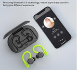 Sport In-Ear TWS Headphone True Wireless Bluetooth 5.0 Sports Earbuds, IPX7 Waterproof Stereo Sound, V1263-JX-92