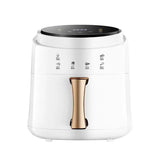 Air Fryer Kitchen Appliance 8L Air Fryer 4L Air Fryer Healthy Cooking Kitchen - White - Size 4L V1403-757-45437-WHT-4L