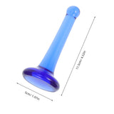 Blue Crystal Glass Paint Grinding Muller for Oil Watercolor and Mineral Pigments V1366-AZ2-W-21662