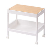Rolling Cart Large Capacity Eco Friendly PP MDF Sturdy Construction Space Saving Utility Cart For V1294-YM0717-3117220191811