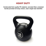 16kg Concrete Kettlebell Weight for Strength Training Home Gym V63-821123