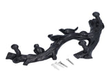 Decorative Hook Black Bird Branch Shape Three Dimensional Wall Mounted Home Decoration V1294-YM0523-3117210199711