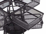 Tea Bag Organizer 2 Tier 8 Removable Baskets Up to 96 Teabags Storage Rotating Tea Bag Rack for V1294-YM0901-3118250134411