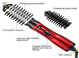 2-in-1 Pink Automatic Rotating Hot Air Styler - Multifunctional Hair Dryer V888-ELOSUNG39702