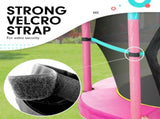 Kahuna Mini 4.5 ft Trampoline Green Pink TRA-FJP-45-GNPK