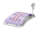 Purple Adjustable Lumbar Stretcher with Airbag - PP TPR Magnetic Surface, 53-120mm Height Range, V888-ELOSUNG56228-1