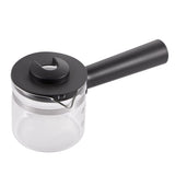 Compact Semi-Automatic Espresso Coffee Machine with Milk Frother Wand, 5Bar Pressure Extraction V1341-ZY-339XXBY4-BLACK