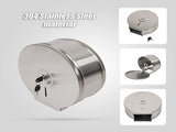 Brushed Stainless Steel Wall Mounted Toilet Paper Towel Dispenser V63-920871