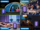 Bug Zapper for Indoor Outdoor, Rechargeable Mosquito Zapper with 3600V High Powered, Electric Pest V1192-AZ-W-16873