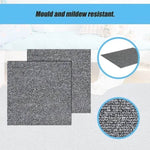 5m2 Box of Premium Carpet Tiles Commercial Domestic Office Heavy Use Flooring Grey V63-826051