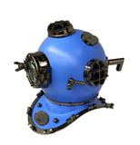 US Navy Mark V Diving Helmet Blue V440-DH103D