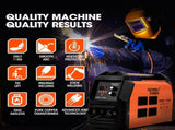 ROSSI 140A MIG/MAG/MMA/ARC/TIG Multi-Purpose Welder MIG-140, Flux/Solid Wire/CO2 Or Argon Gas V219-WDRMIGRO140A