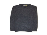 100% SHETLAND RAGG WOOL CREW Round Neck Knit JUMPER Pullover Mens Sweater Knitted - Navy - 6XL V563-SW-CN-DNM45-6XL