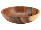 Solid Acacia Wooden Bowl for Salad Soup Rice Hand Made Wooden Bowl Kitchen Utensils V1294-YM0727-JY15228-04
