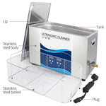 30L Digital Ultrasonic Cleaner Jewelry Ultra Sonic Bath Degas Parts Cleaning V238-SUPDZ-32577203339344