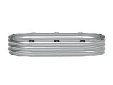 Metal Raised Garden Bed 4x2x1 ft Outdoor Galvanized Planter Box Silver V952-JSYHZZC421FT2BQAHV0