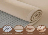 Artiss Tatami Mat Floor Mattress 3cm Thick Futon Mattresses Mellow Mat Rugs Living Room Beige TTM-MAT-150X200-BG
