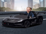 Kahuna Maserati MC20 GT2 Licensed Electric Kids Ride On Race Car Black CAR-MST-GT2-BK
