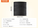 Electric Fence Wire, 1000Ft 305M Portable Polywire, 1/4" Diameter 2 Copper Strands for Reliable V952-WLDXJSKJSK10BKJL6Y3