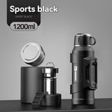 316 Stainless Steel Thermos Large Capacity Thermos Portable Thermos Flask - Green - Size 4000ml V1102-122-29524-GRN-4000ML
