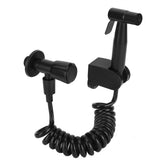 G1/2 Stainless Steel Thread Bidet Sprayer Set for Bathroom Toilet Black B Style V1294-YM0901-3112200110011