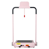 Everfit Treadmill Electric Walking Pad with Incline Foldable for Home Gym Pink TMILL-400H-INC-PK