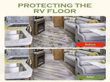 RV Step Covers, 4 PCS Step Covers, RV Stair Covers Replacement For Steps For Travel Trailers, V1369-AZ3-W-15931