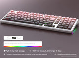 Tri-Mode RGB Mechanical Gaming Keyboard - 102-Key, Hot-Swappable, 4000mAh Battery, 5-Layer Sound V888-ELOSUNG35505