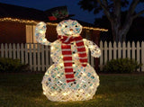 Christabelle 92cm Snowman Christmas Light Up Display Animated LED Outdoor Indoor Xmas Yard Lawn 112_SHE210