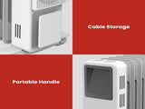 Dimplex 2.4kW Oil Column Heater with Turbo Fan 9 Fin Portable Radiator OCR24FA