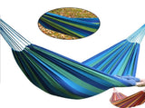 SWETRACE Hammocks for Adults Canvas Blue 1Set 110x31in V1189-LWWAL-20260327-03594