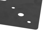 L Shape Flat Bracket Black Powder Coated Carbon Steel Right Angle Flat Mending Plate Corner Bracket V1294-YM0901-3114240021111