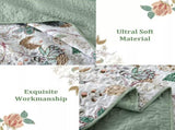Understated Quilted coverlet and pillowcovers set Subtle Elegance - Queen size V745-MAC080513Q13U