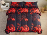 Black Rose Luxury 3 Piece Comforter Set V745-AB010503AJ3