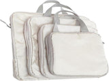 4pcs Extra Large Compression Packing Cubes Hanging Travel Organiser Bags - Polyester V1263-JX-4329