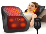 Heated Neck & Back Massager Pillow V1142-LP601099546806314