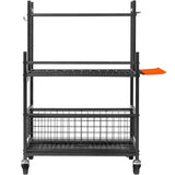 VEVOR Garden Tool Organizer, 16 Slots with Hooks, Yard Tool Tower Rack with Wheels for Garage V952-CKGJSNJJSCRSKI5SAV0