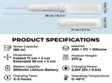 Portable Bidet for Travel,Rechargeable Electric Handheld Travel Bidet Sprayer for Women & V1107-109-30026-YEL