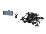 Ground String Light 25 RGB Bulbs IP66 Waterproof APP Bluetooth 2.4G Remote Control Solar Powered V1294-YM0901-3119240075311