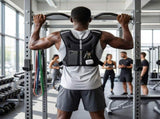 Centra 5.5kg Weighted Vest Adjustable Workout Weight Jacket Exercise Training SP1103-BK-12LB-AU