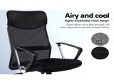 Artiss Mesh Office Chair High Back Black OCHAIR-G-8009-BK