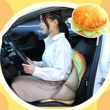 Hamburger Throw Pillow Multi Purpose Plush and PP Cotton Back Pillow for Valentine's Day Birthday V1294-YM0717-3117220191511
