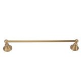 Copper Towel Bar European Style Towel Rack Single Rod Multipurpose Towel Bar Holder for Bathroom V1294-YM0706-3112230063711