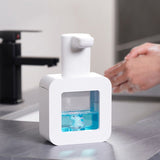 Touchless Automatic Sensor Soap Dispenser Cartoon Pet Waterproof Smart Foam Soap Dispenser White V1294-YM0716-3112220051011