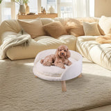 Pet Sofa Bed with Plush Cushion & Wooden Legs V767-XPET82-60CM
